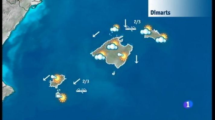 Informatiu Balear - El temps a les Illes Balears - 02/10/17