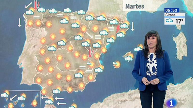 Temperaturas en ascenso en todo el país