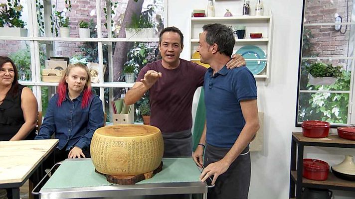 Torres en la cocina - Pasta cuatro quesos con setas y carrillera