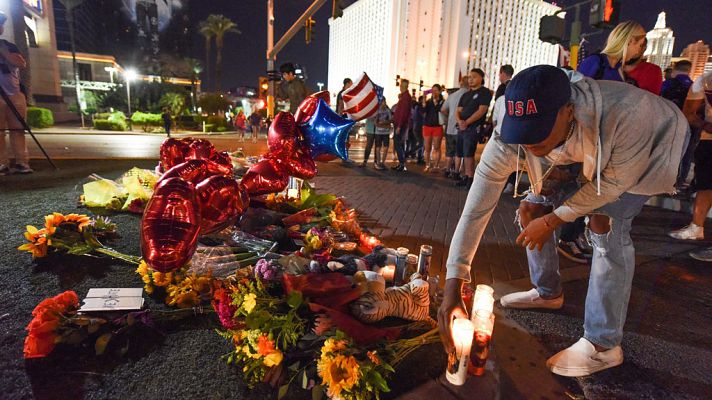 Telediario 1 - La matanza de Las Vegas fue cuidadosamente planificada por el tirador