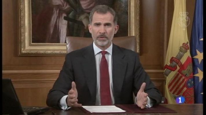 Informatiu Balear - A favor i en contra del discurs del Rei