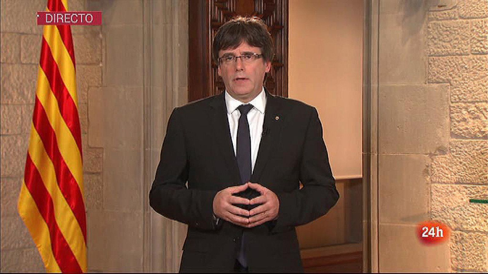 Puigdemont al rey: "Así no, decepcionó a muchos catalanes" | Ver
