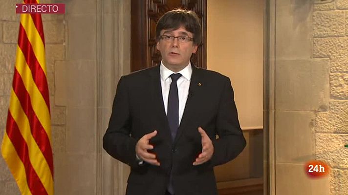  - Puigdemont cree una "grave irresponsabilidad" que el Gobierno no atienda a los "ruegos" de mediación de terceros