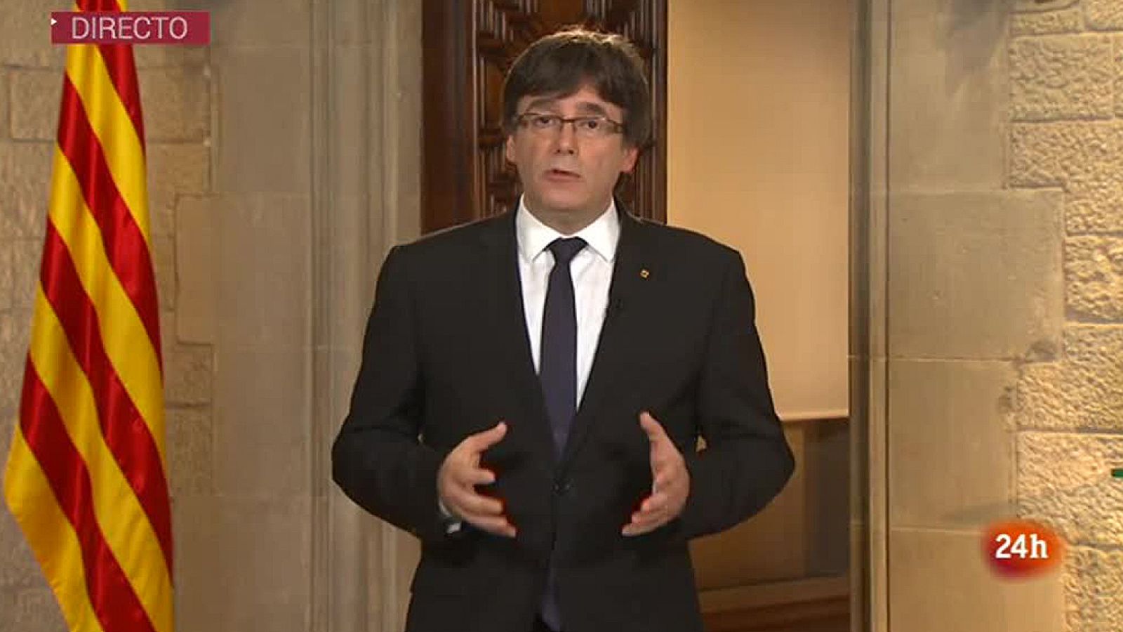 Puigdemont cree una "grave irresponsabilidad" que el Gobierno no atienda a los "ruegos" de mediación de terceros | Ver