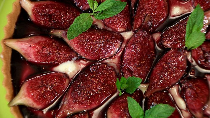 RTVE Cocina - Tarta de higos al vino