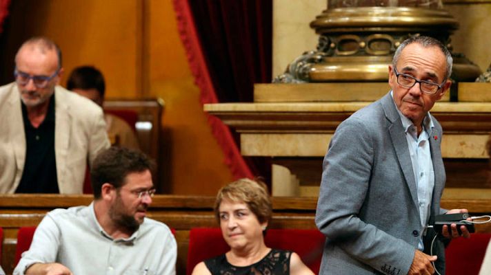  - El portavoz de Catalunya Sí Que es Pot, Joan Coscubiela,