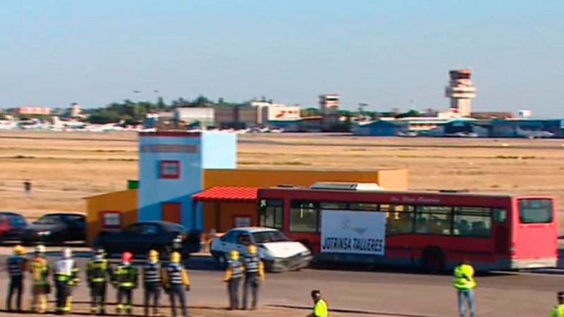 Quinientos efectivos participan en un gran simulacro de emergencias en Madrid