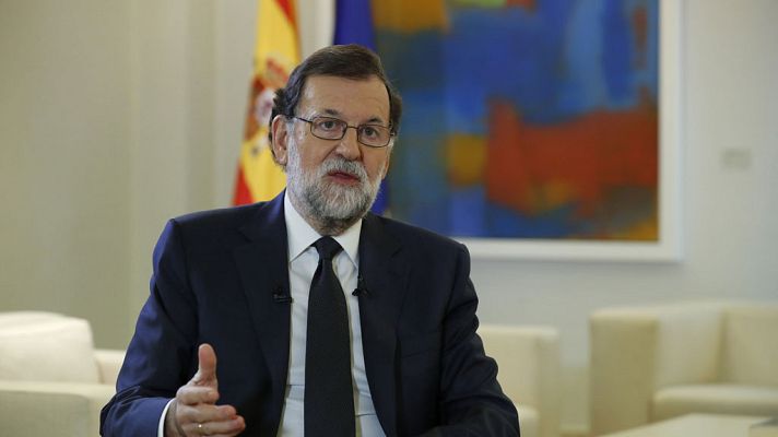 Informativo 24h - Rajoy afirma que "el Gobierno impedirá que cualquier declaración de independencia se plasme en algo"