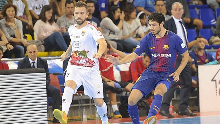  - LNFS. Jornada 4. FC Barcelona Lassa 8-1 Naturpellet Segovia