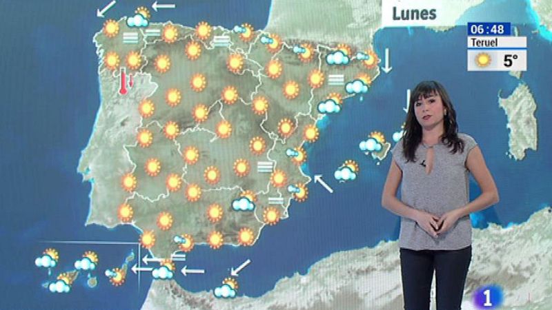 Cielos despejados y temperaturas altas en la mayor parte del país