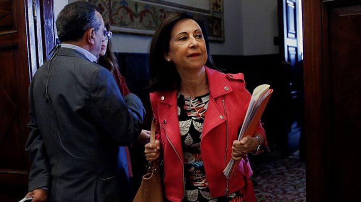 Telediario 1 - Declaraciones del resto de partidos a la comparecencia de Puigdemont