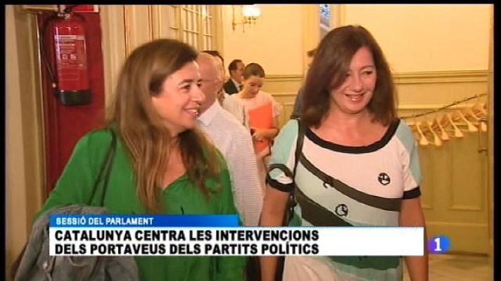 Informatiu Balear - Armengol demana a Puigdemont que no declari unilateralment la independència