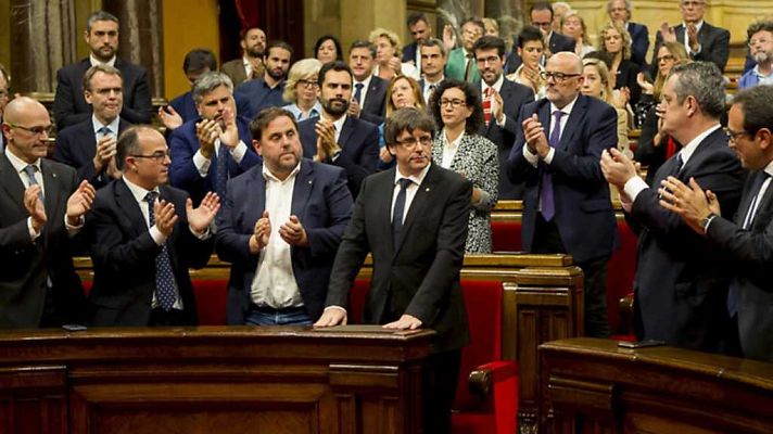 Telediario 1 - Telediario - 21 horas - 10/10/17