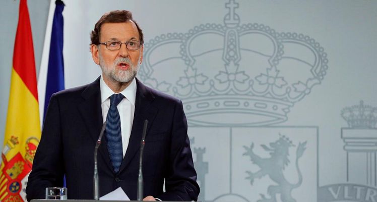  - Rajoy requiere a Puigdemont que clarifique si declaró la independencia