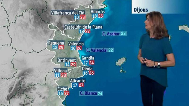 El tiempo en la Comunidad Valenciana - 11/10/17 - ver ahora