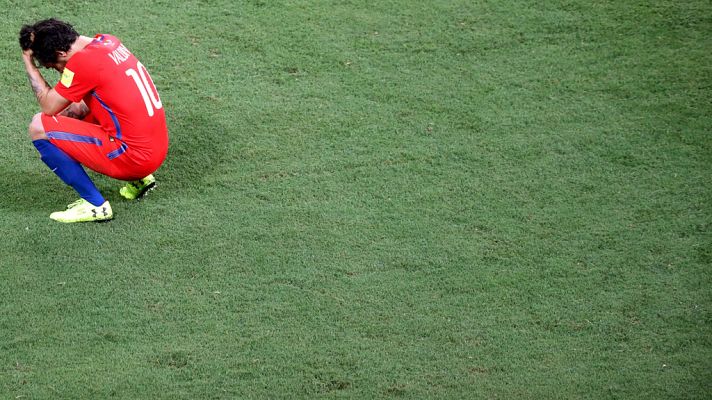 Telediario 1 - Clasficación Rusia 2018 | Chile, Holanda y EE.UU. se quedan sin Mundial