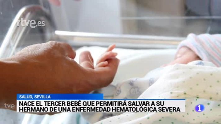  - Nace en Sevilla el tercer "bebé medicamento" para ayudar a curar a su hermano