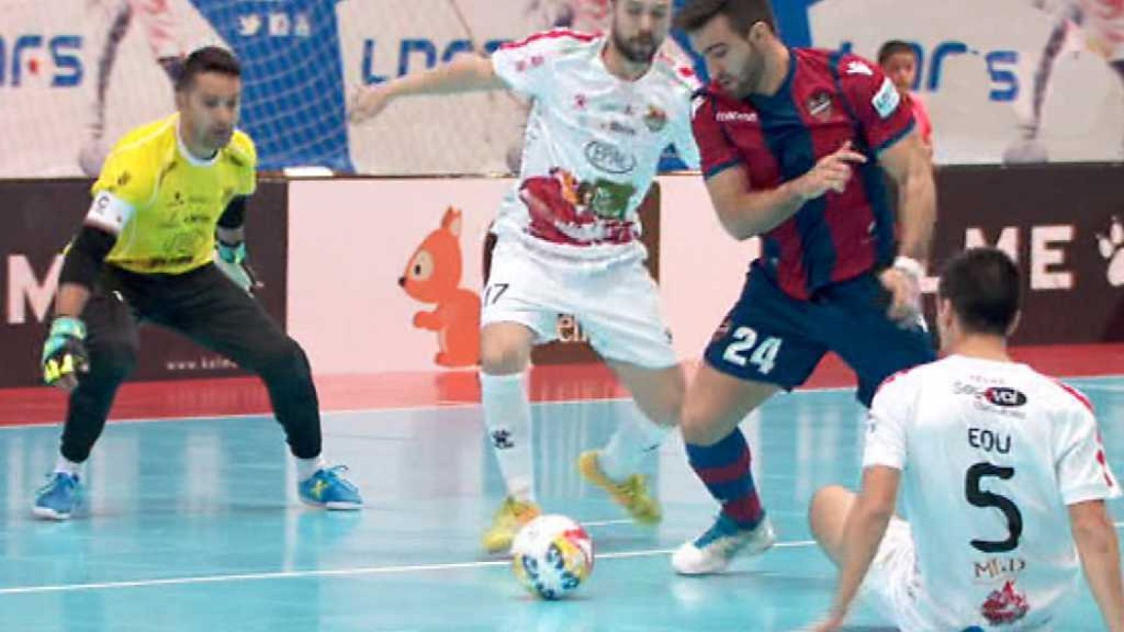 Fútbol Sala - Liga Nacional 5ª jornada: Naturpellet Segovia-Levante UD FS - ver ahora