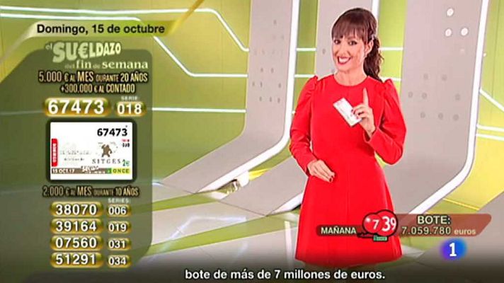 Sorteos ONCE - Sorteo ONCE - 15/10/17