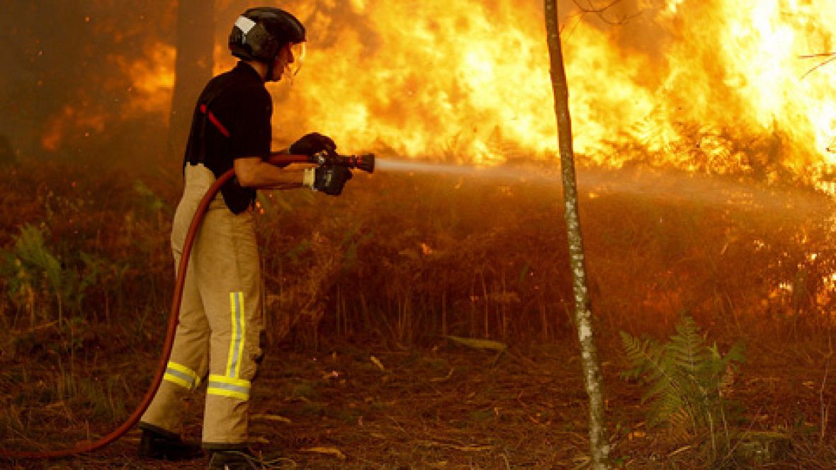 Galicia - La Xunta confirma que los incendios que amenazan Vigo han sido provocados