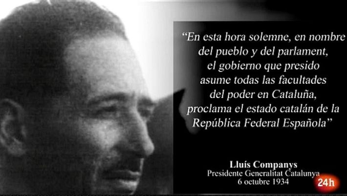 Parlamento - Cataluña, octubre de 1934