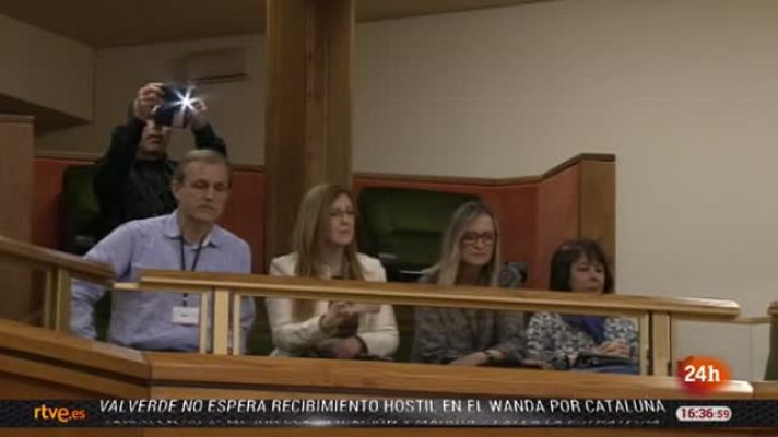 Parlamento - Amianto en el parlamento vasco