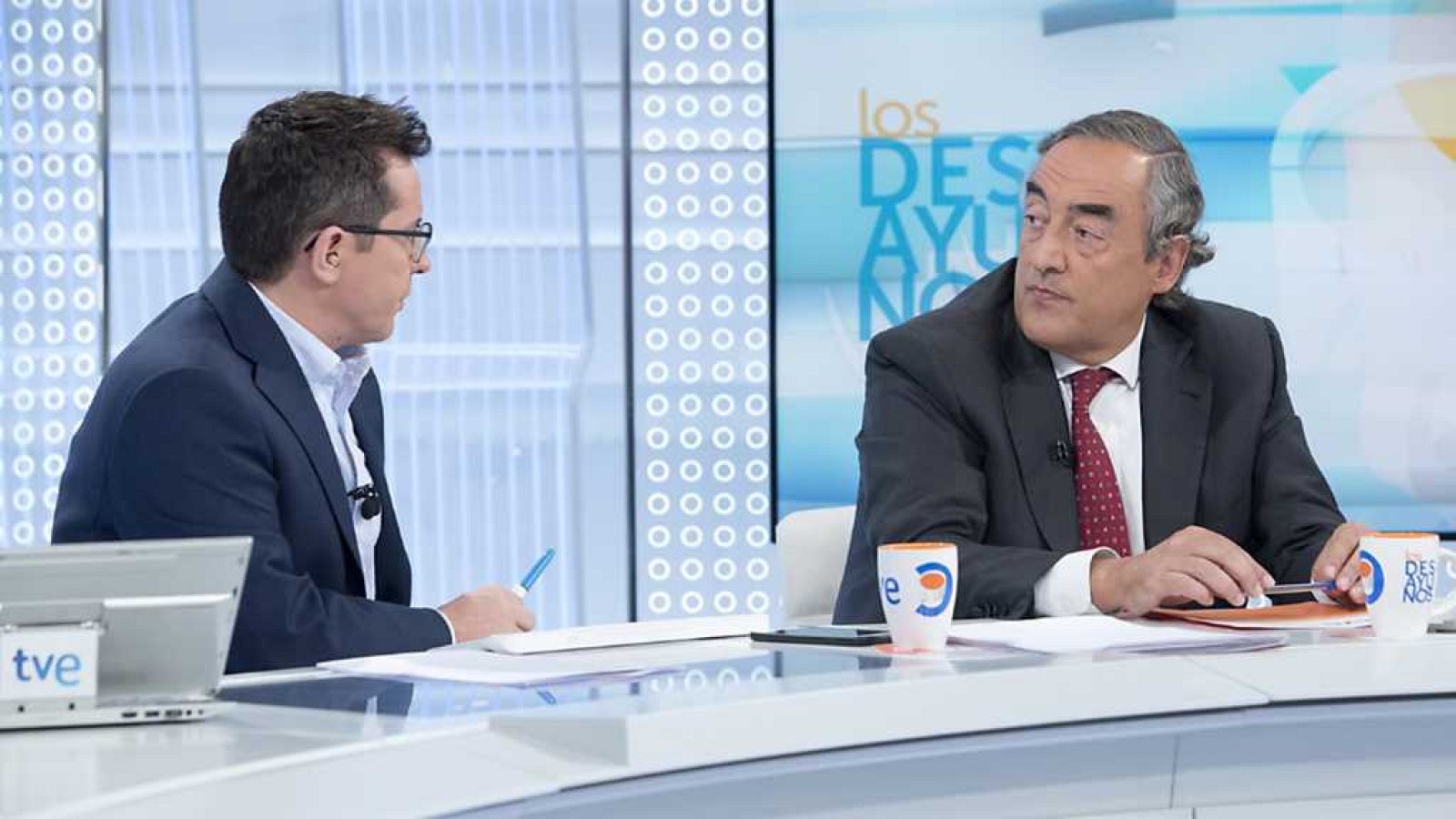 Los desayunos de TVE - Juan Rosell, presidente de la CEOE - ver ahora