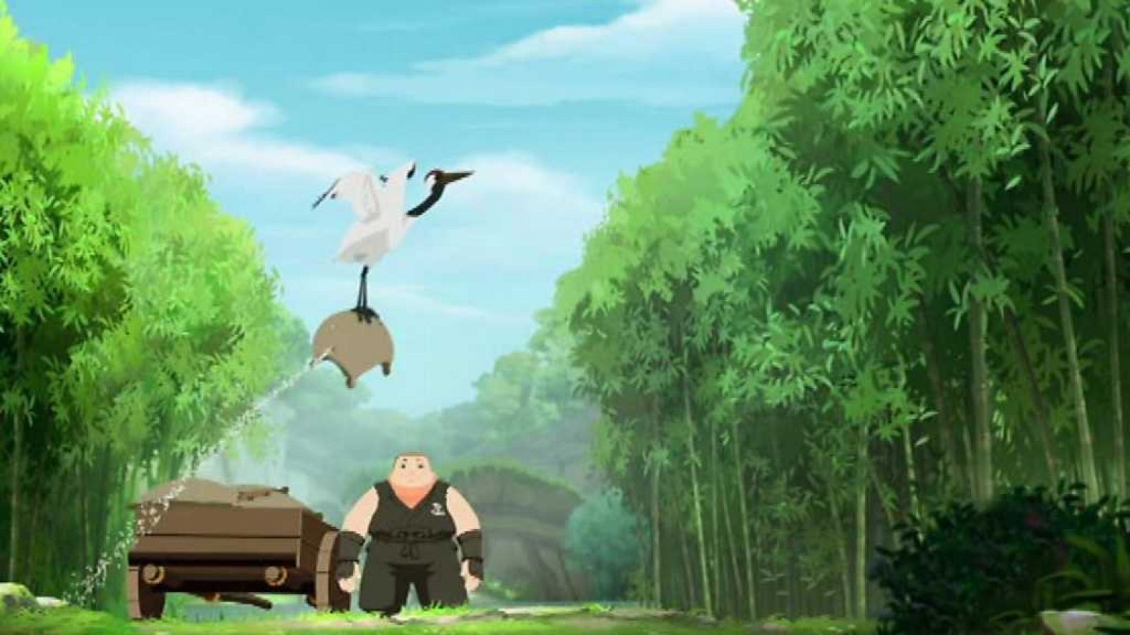 El arroz es para los pájaros - Los Mini Ninjas | Ver