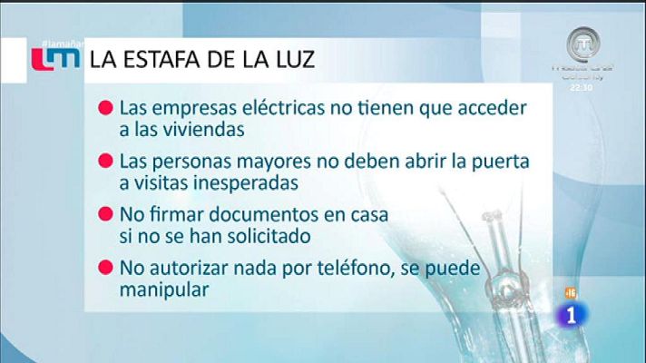 La mañana - Estafa del falso técnico de la luz