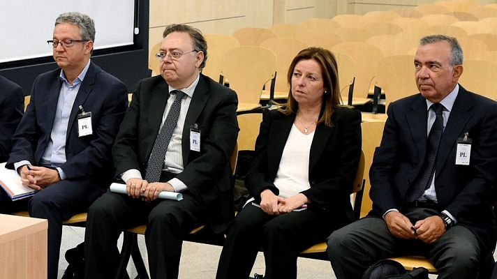 Telediario 1 - La excúpula de la Caja de Ahorros del Mediterráneo, condenada a ir a la cárcel