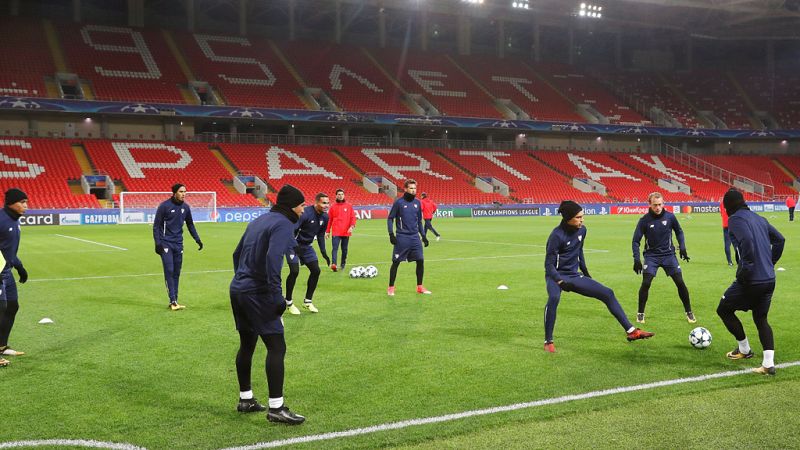 El Sevilla aspira a afianzar su liderato en Moscú | Ver