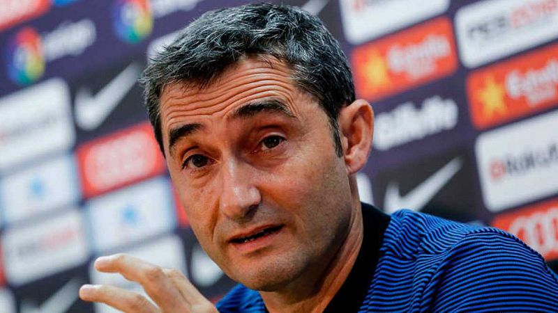 Valverde: "El Olympiacos vive para disfrutar de la Champions" | Ver