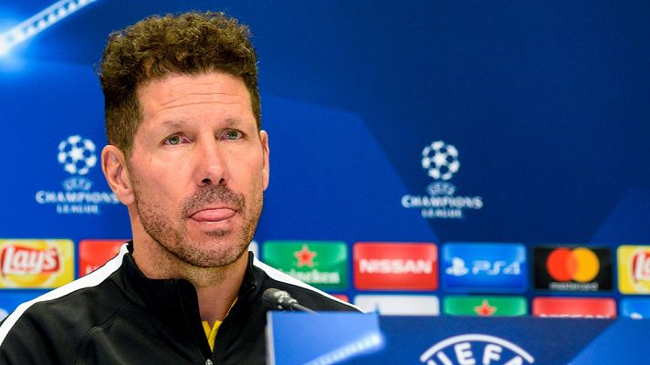 Telediario 1 - Simeone: "La exigencia estará hasta que el club siga creciendo"