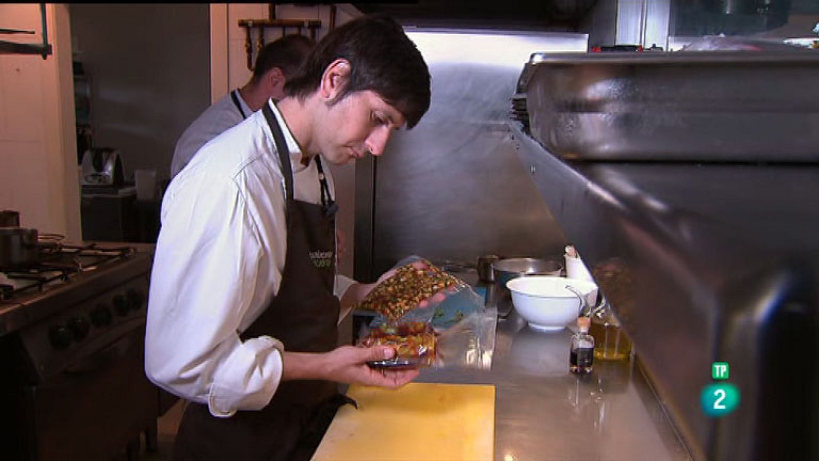 La Aventura del Saber. TVE. Jefes de cocina: Sergio Bastard