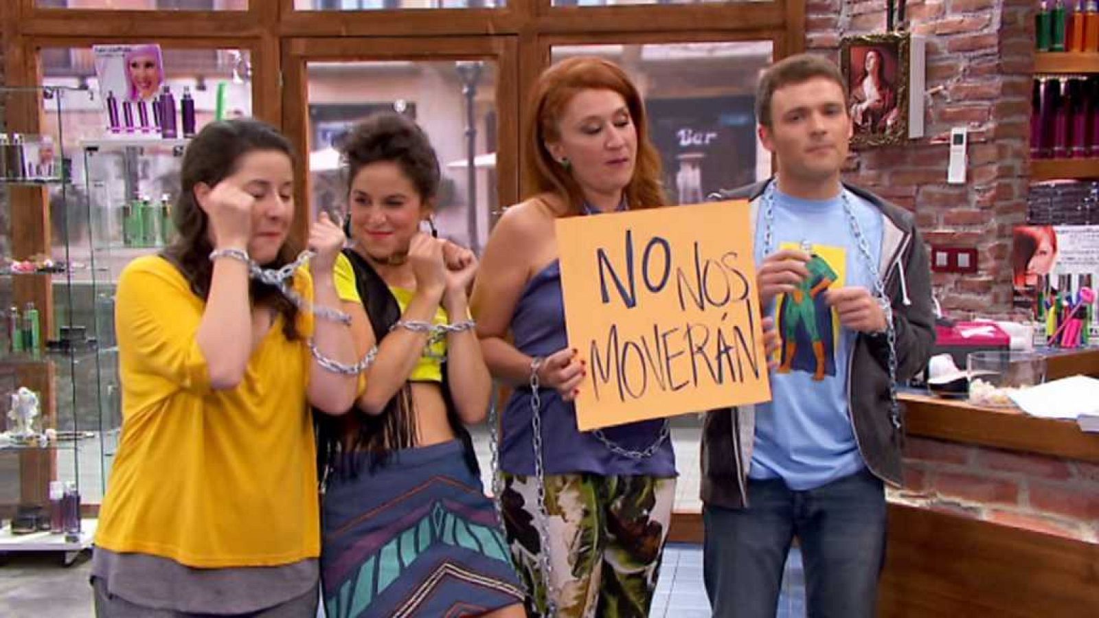 La Peluquería - La huelga - ver ahora