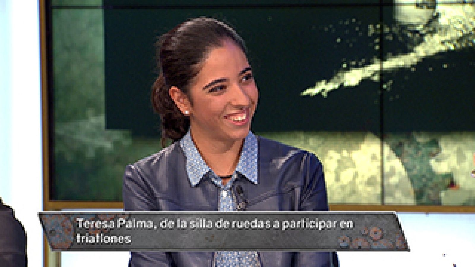 De ir en silla de ruedas a realizar un triatl�n. Es la historia de Teresa Palma, todo un caso de superaci�n