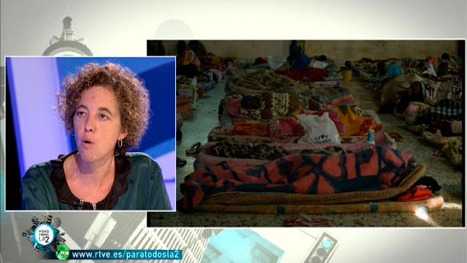 Para Todos La 2 - Entrevista a Anna Figueras, representante de la Comisión Española de Ayuda al Refugiado