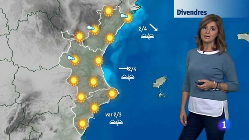 El tiempo en la Comunidad Valenciana - 19/10/17 - ver ahora