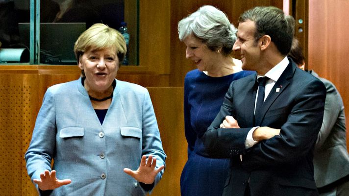 Telediario 1 - Migración y 'Brexit' serán los asuntos fundamentales en el Consejo Europeo de Bruselas