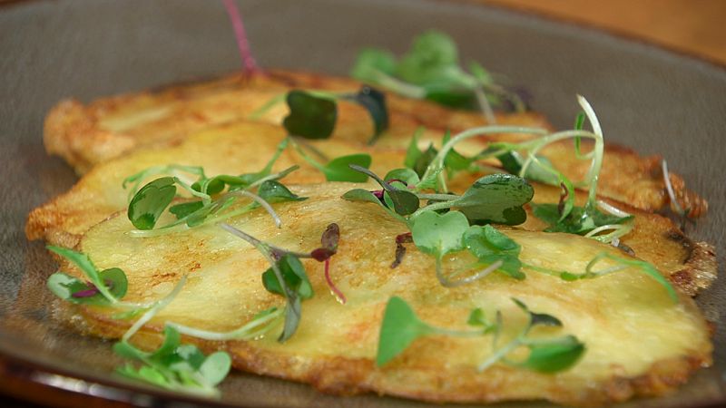 Torres en la cocina - Patatas rellenas de cigalitas