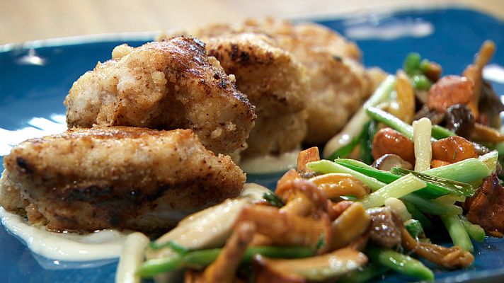 RTVE Cocina - Rape con salsa de almendras