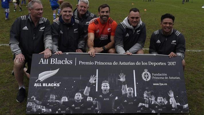 Telediario 1 - Los All Blacks reciben este viernes su Princesa de Asturias