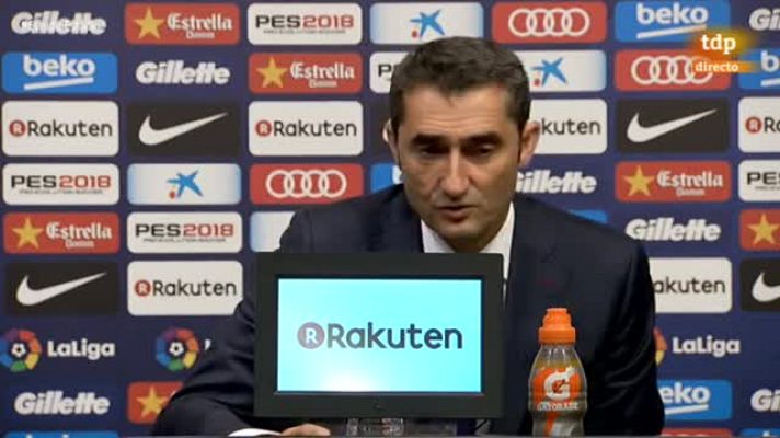  - Valverde: "Luis Suárez es un jugador impagable"