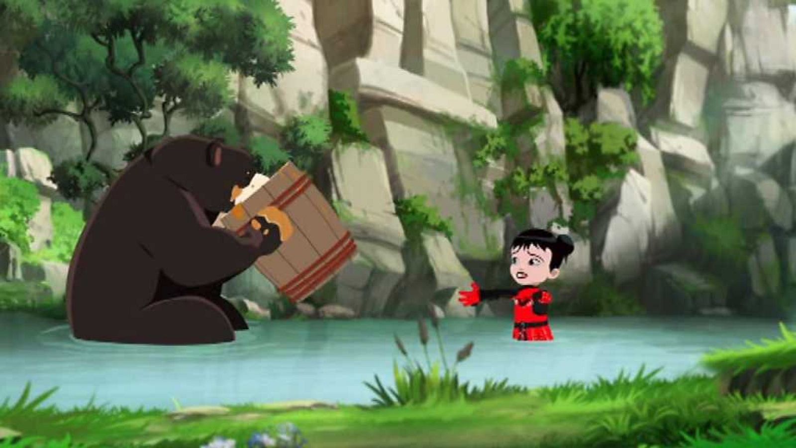 Glotón como un oso - Los Mini Ninjas | Ver