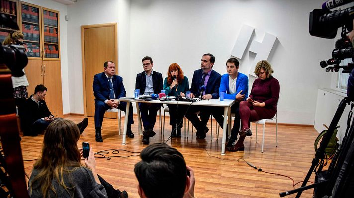 Telediario 1 - La denuncia de torturas de Maxim Lapunov alarma a las organizaciones de derechos humanos