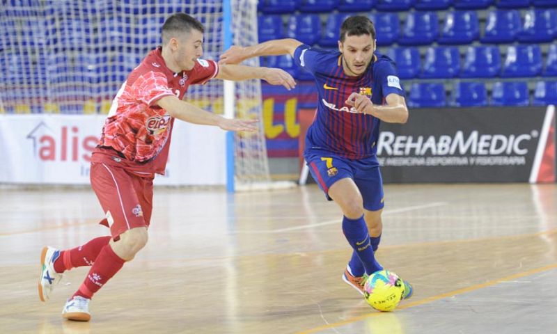 LNFS. FC Barcelona Lassa 2-3 ElPozo Murcia. Resumen | Ver