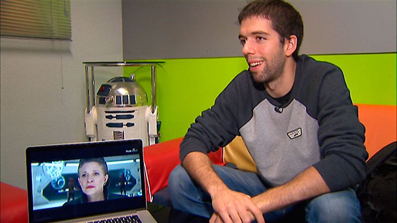 El madrileño Adrián Pueyo participa como especialista en los efectos visuales de la Guerra de las Galaxias