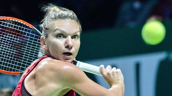 Tenis - WTA Finales en Singapur (China): S. Halep - C.García