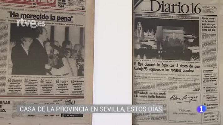  - Una muestra en Sevilla recorre la Expo 92 a través de los periódicos de la época