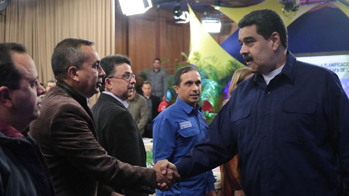 Telediario 1 - Cuatro de los cinco gobernadores de la oposición de Venezuela han jurado ya sus cargos ante la Asamblea Constituyente